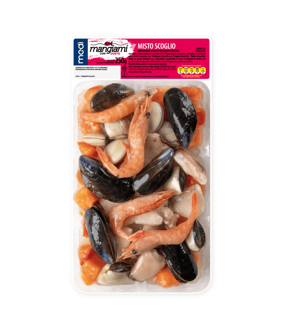 Misto scoglio - Medi Surgelati - Mangiami con gusto